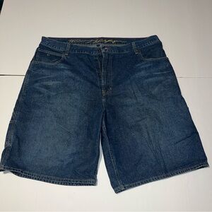 Tommy Hilfiger 2006 long length jean shorts denim size 42